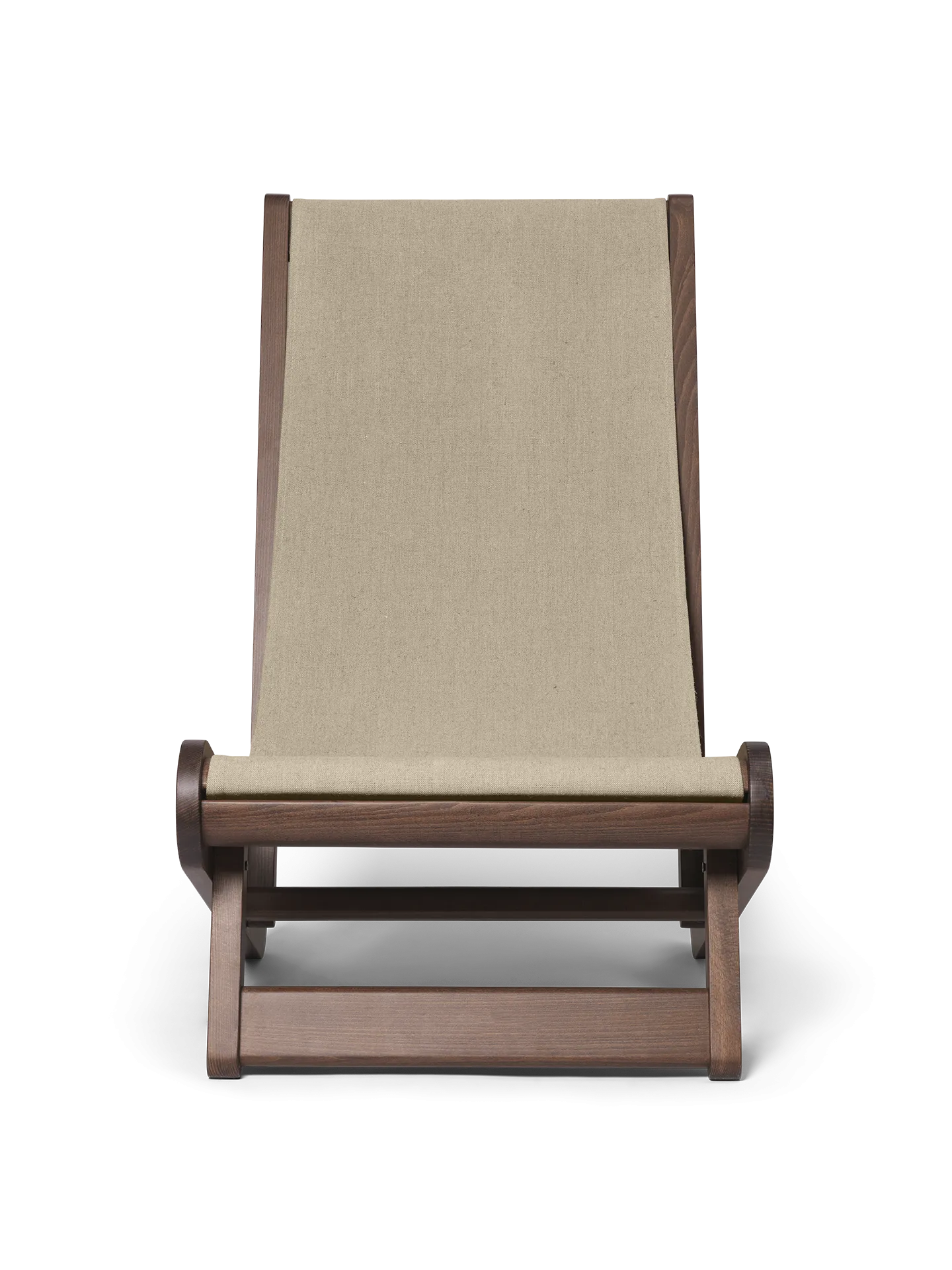Ferm Living Hemi Lounge Chair Dark Stained/Natural