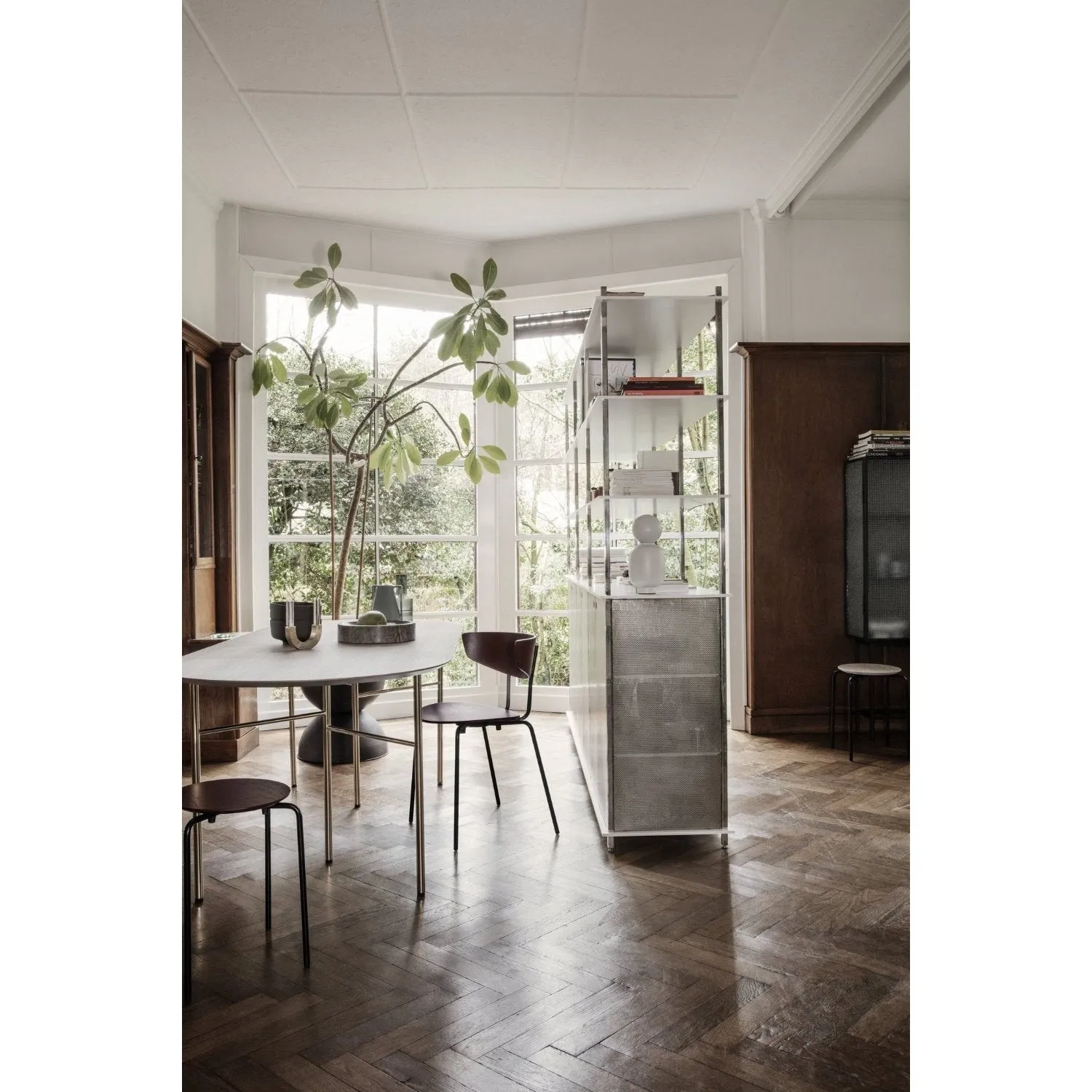 Ferm Living Herman Chair, Red Brown