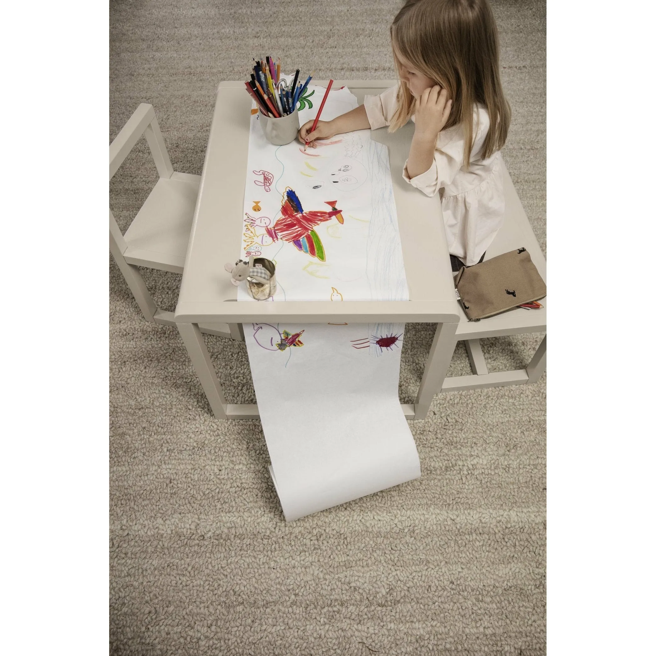 Ferm Living Little Architect Bord, Cashmere