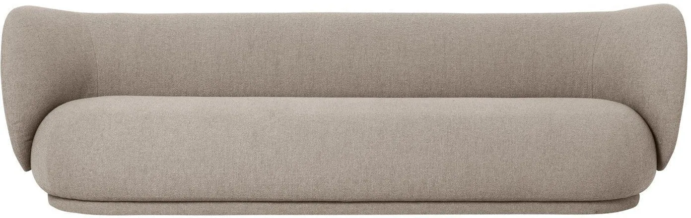 Ferm Living Rico Sofa Sand Boucl, 4 Seater