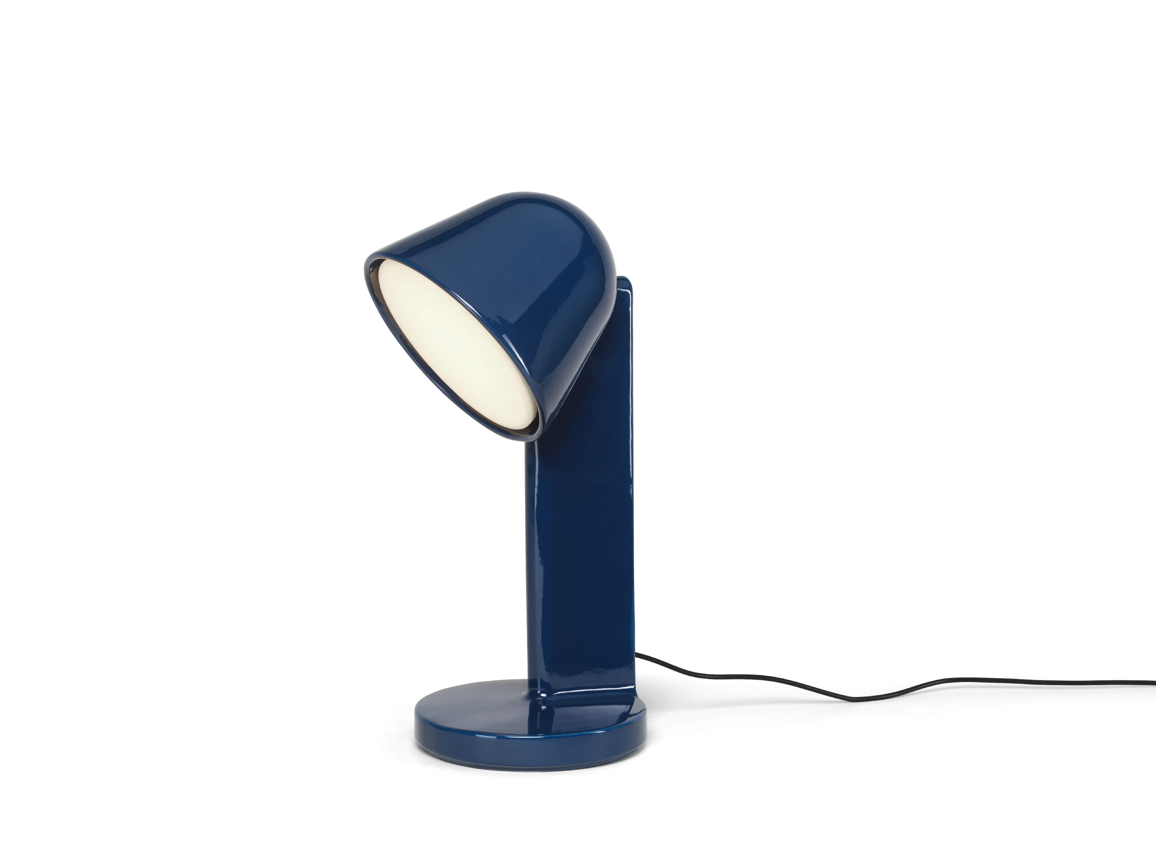 Flos Cramique Table Lamp Down, Navy Blue