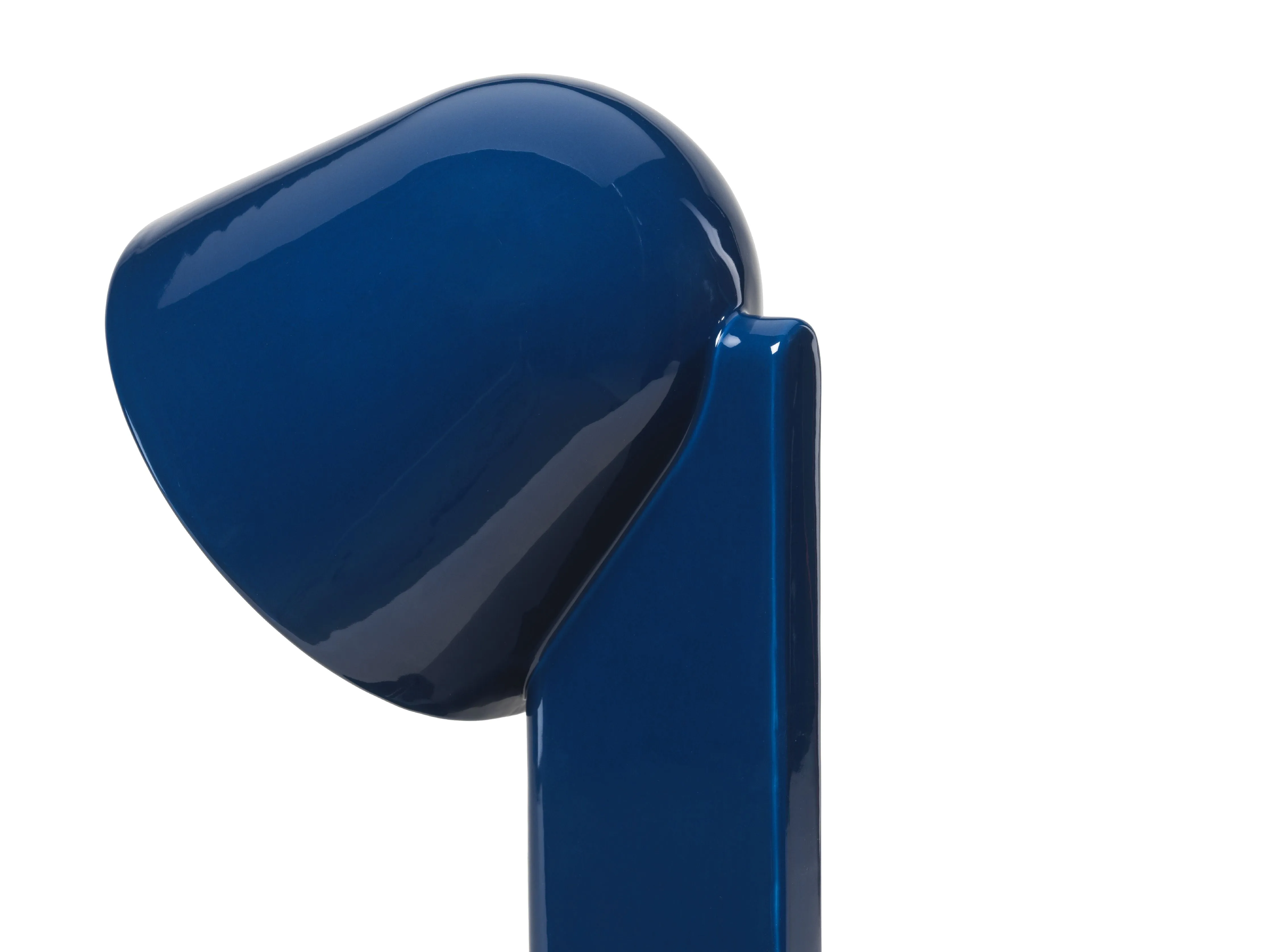 Flos Cramique Table Lamp Down, Navy Blue
