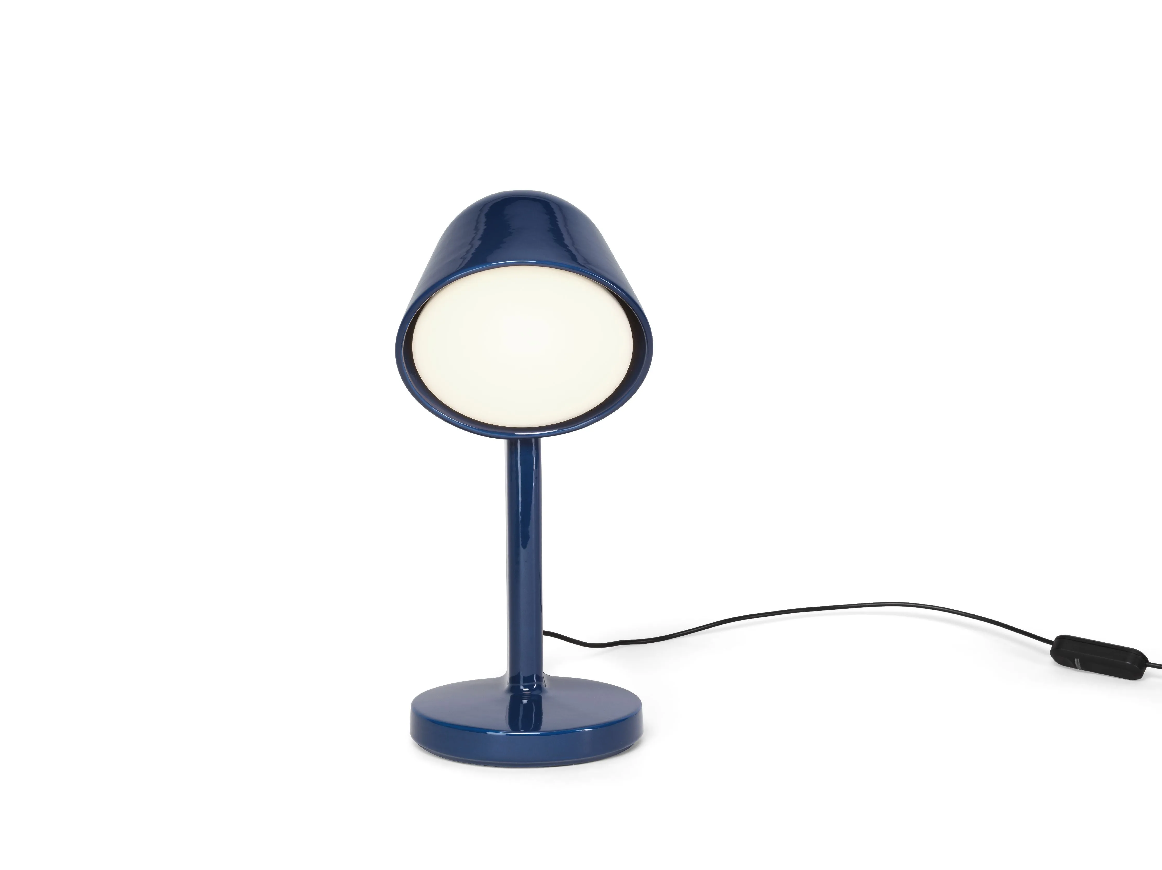 Flos Cramique Table Lamp Down, Navy Blue