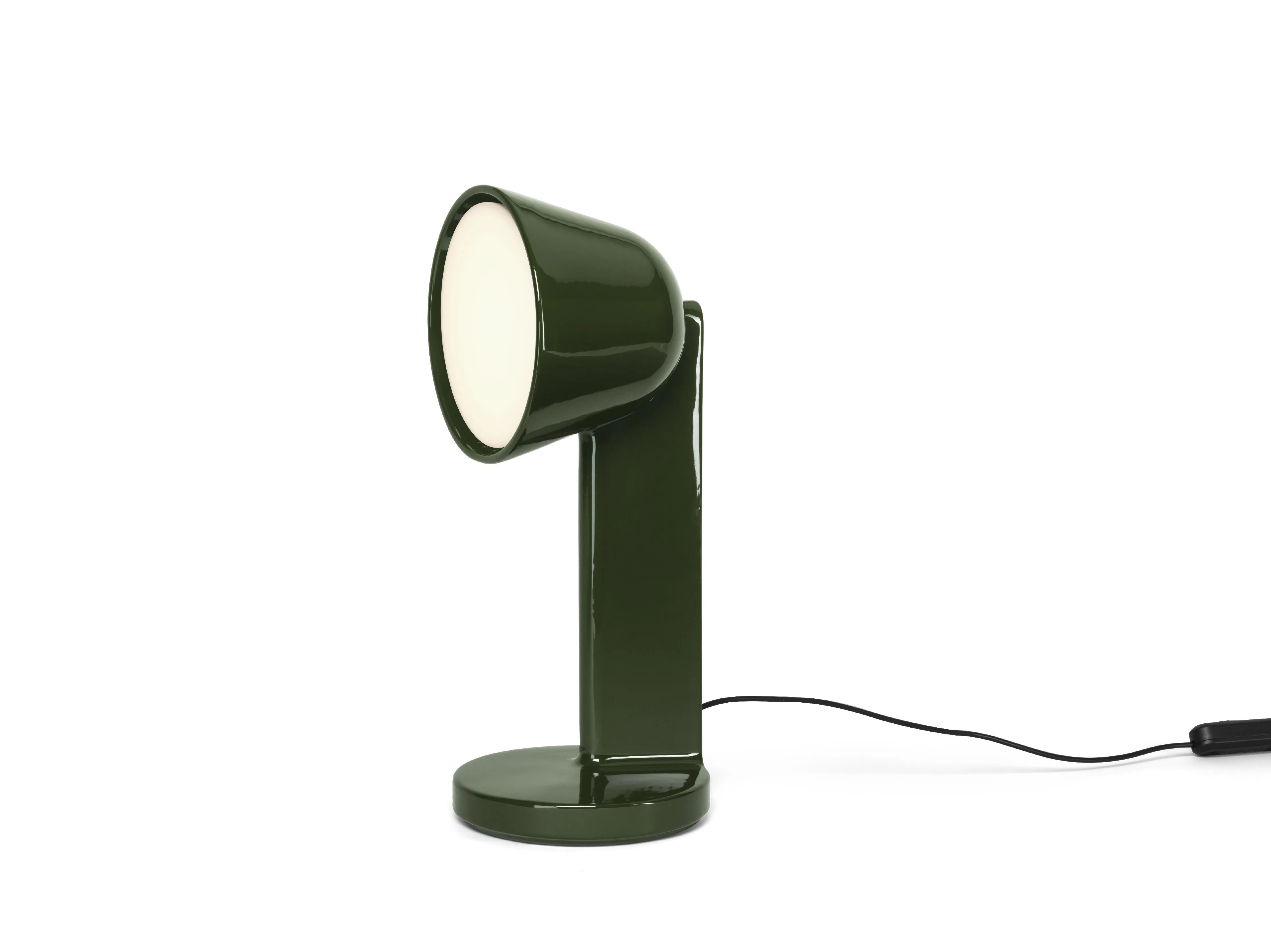 Flos Cramique Table Lamp Side, Moss Green
