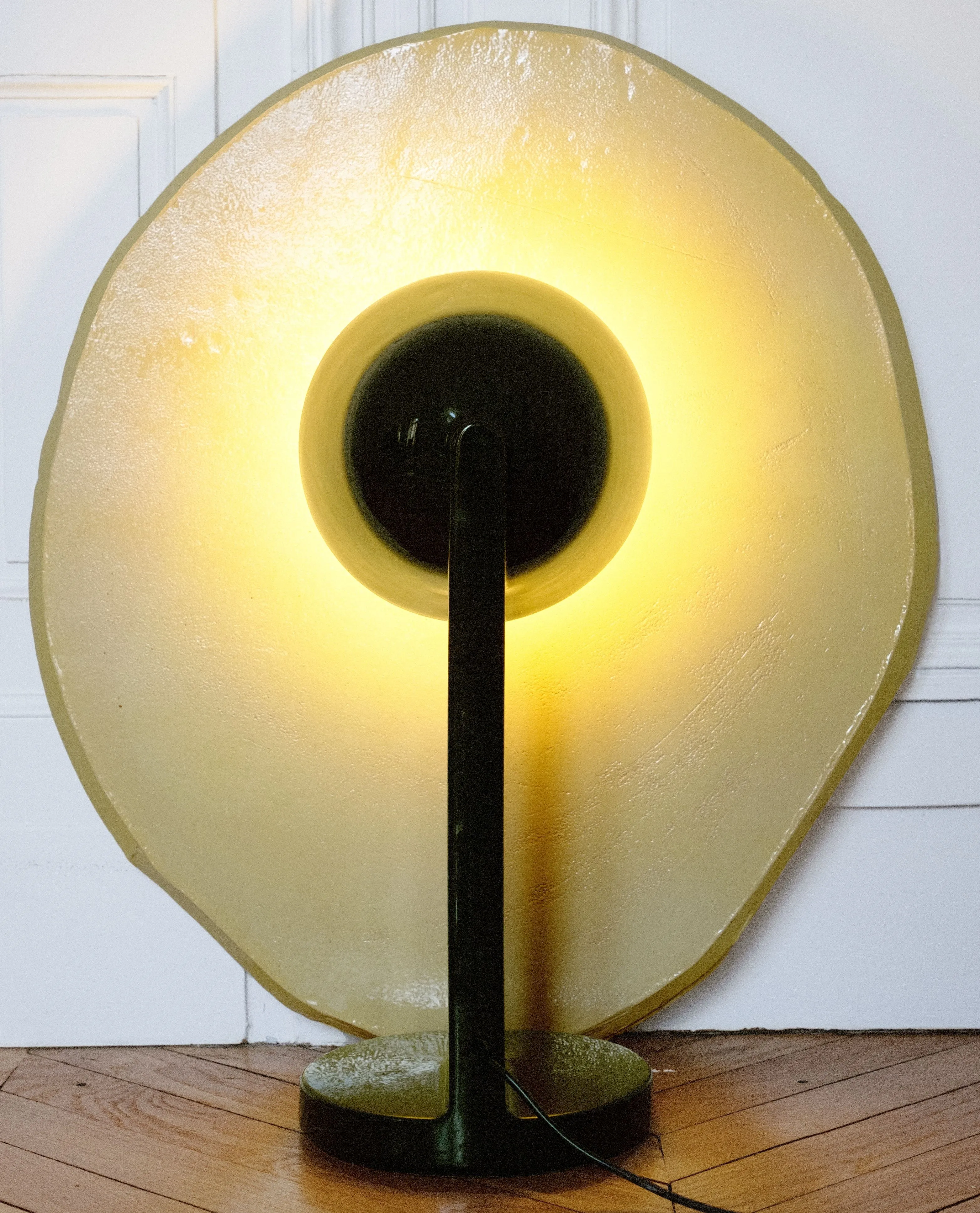 Flos Cramique Table Lamp Side, Moss Green