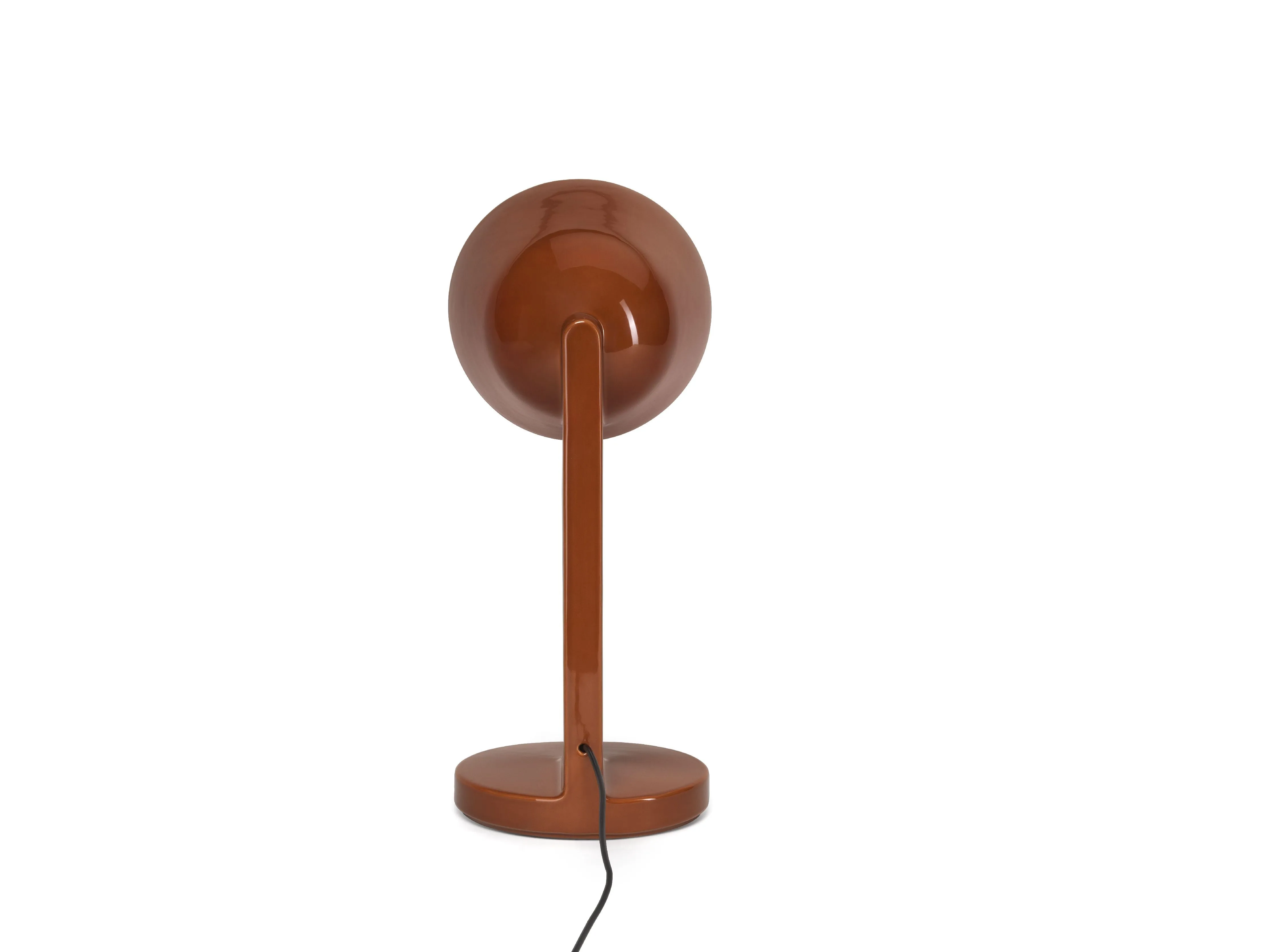 Flos Cramique Table Lamp Side, Rust Red