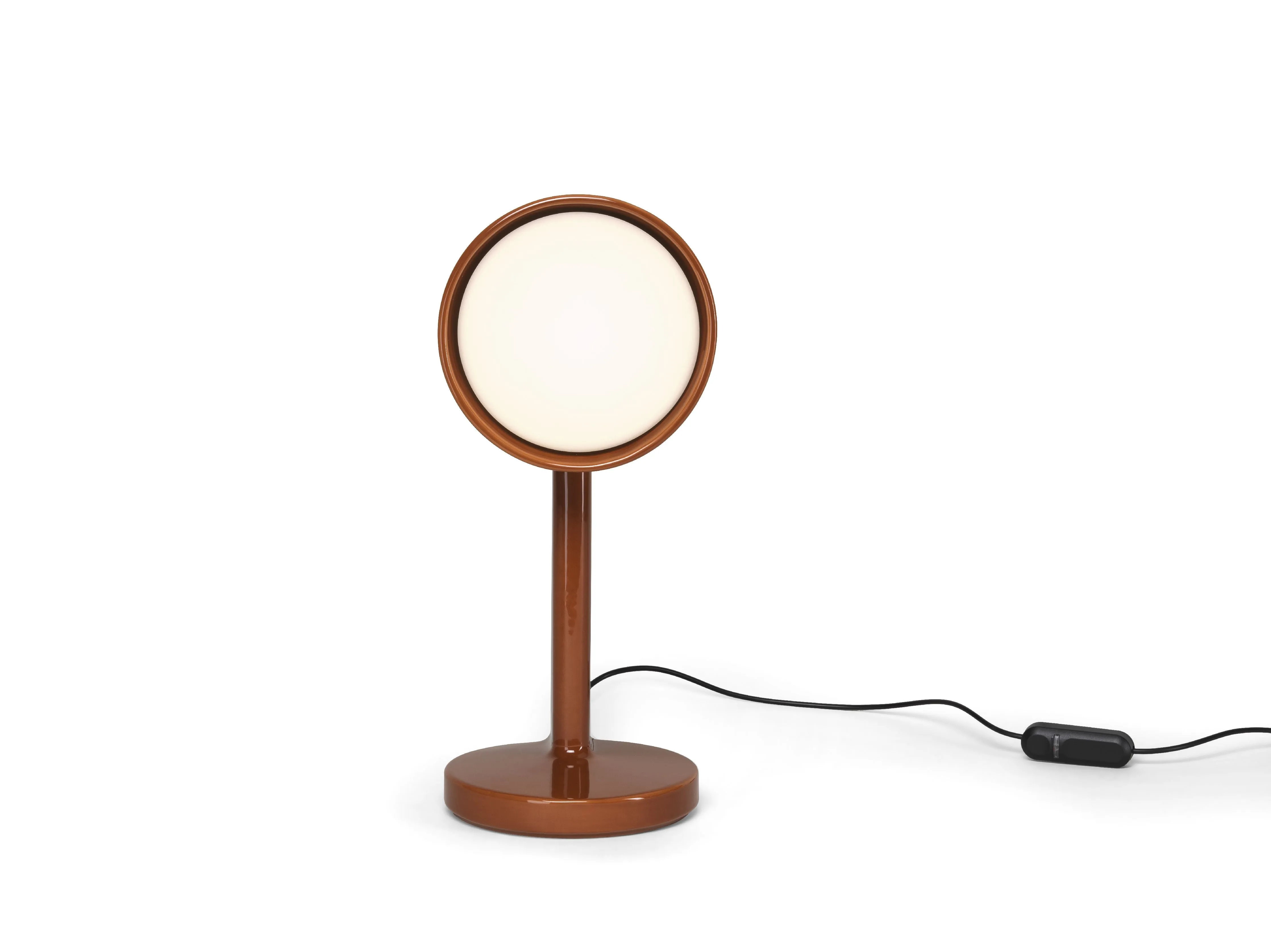 Flos Cramique Table Lamp Side, Rust Red