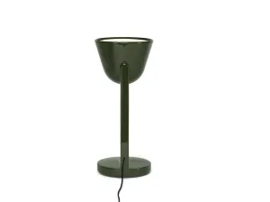 Flos Cramique Table Lamp Up, Moss Green