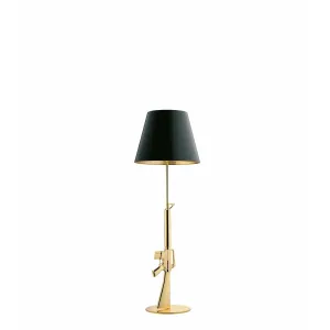 Flos Guns Lounge Floor Lamp, Gold/Black