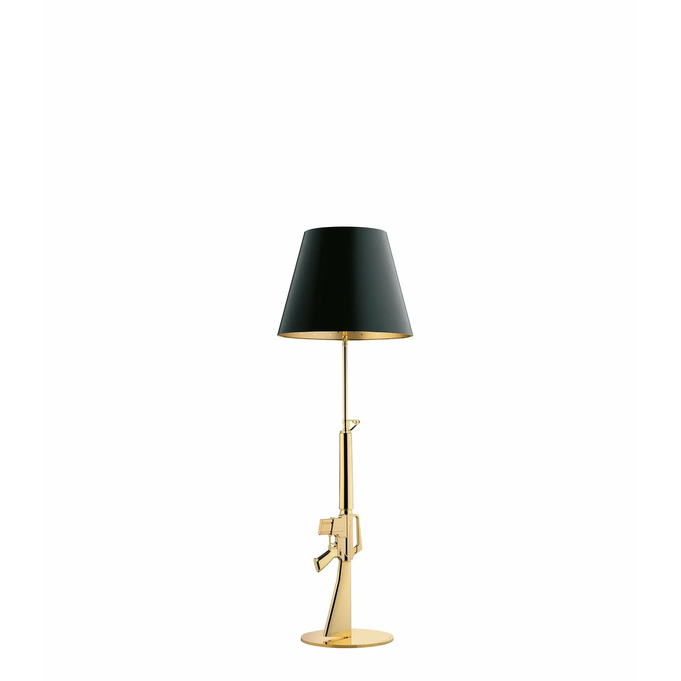 Flos Guns Lounge Floor Lamp, Gold/Black