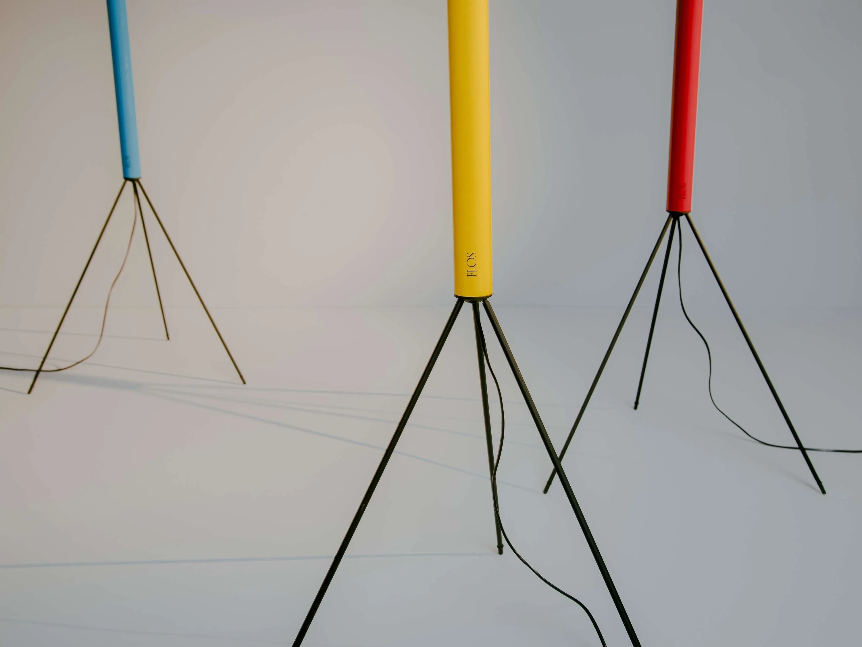 Flos Luminator Floor Lamp, Red