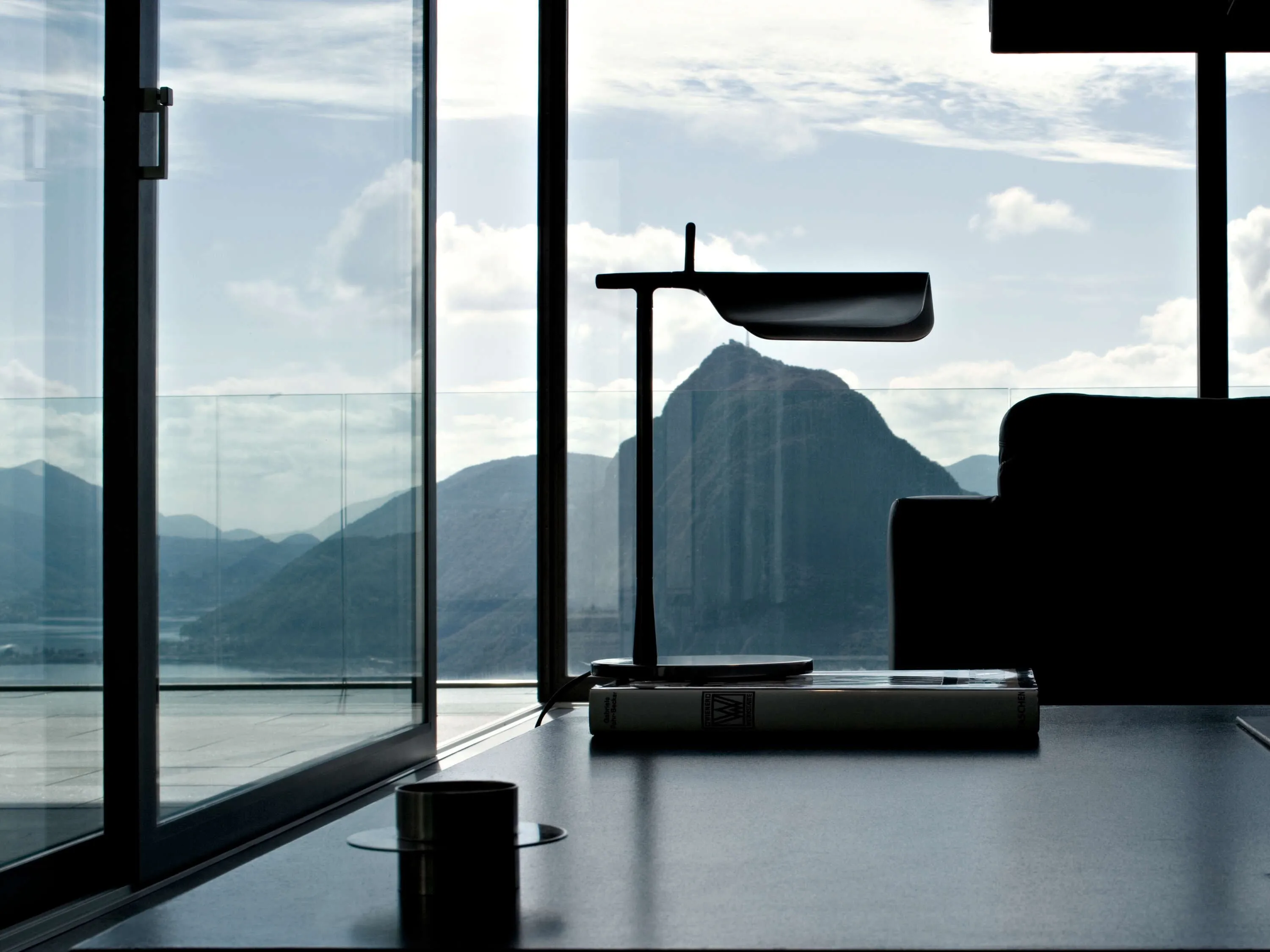 Flos Tab Table Lamp, Blue Mat