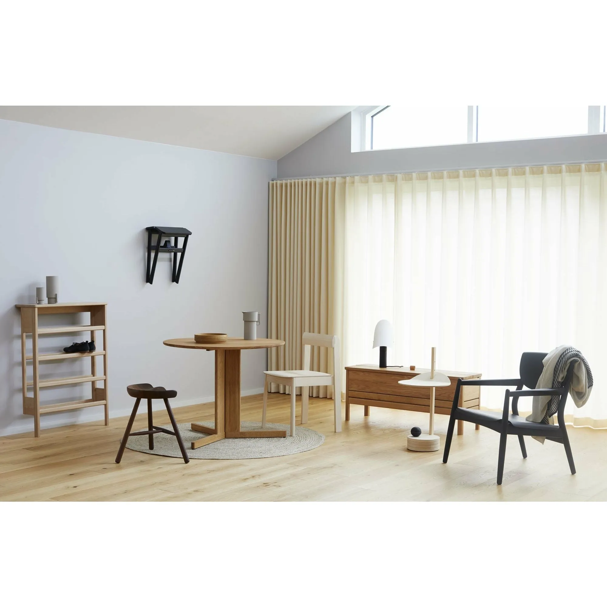 Form & Refine A Line Storagebench 111 Cm. Oak