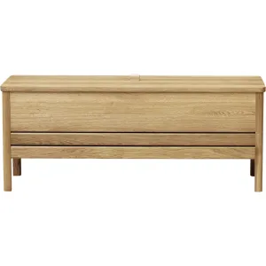 Form & Refine A Line Storagebench 111 Cm. Oak