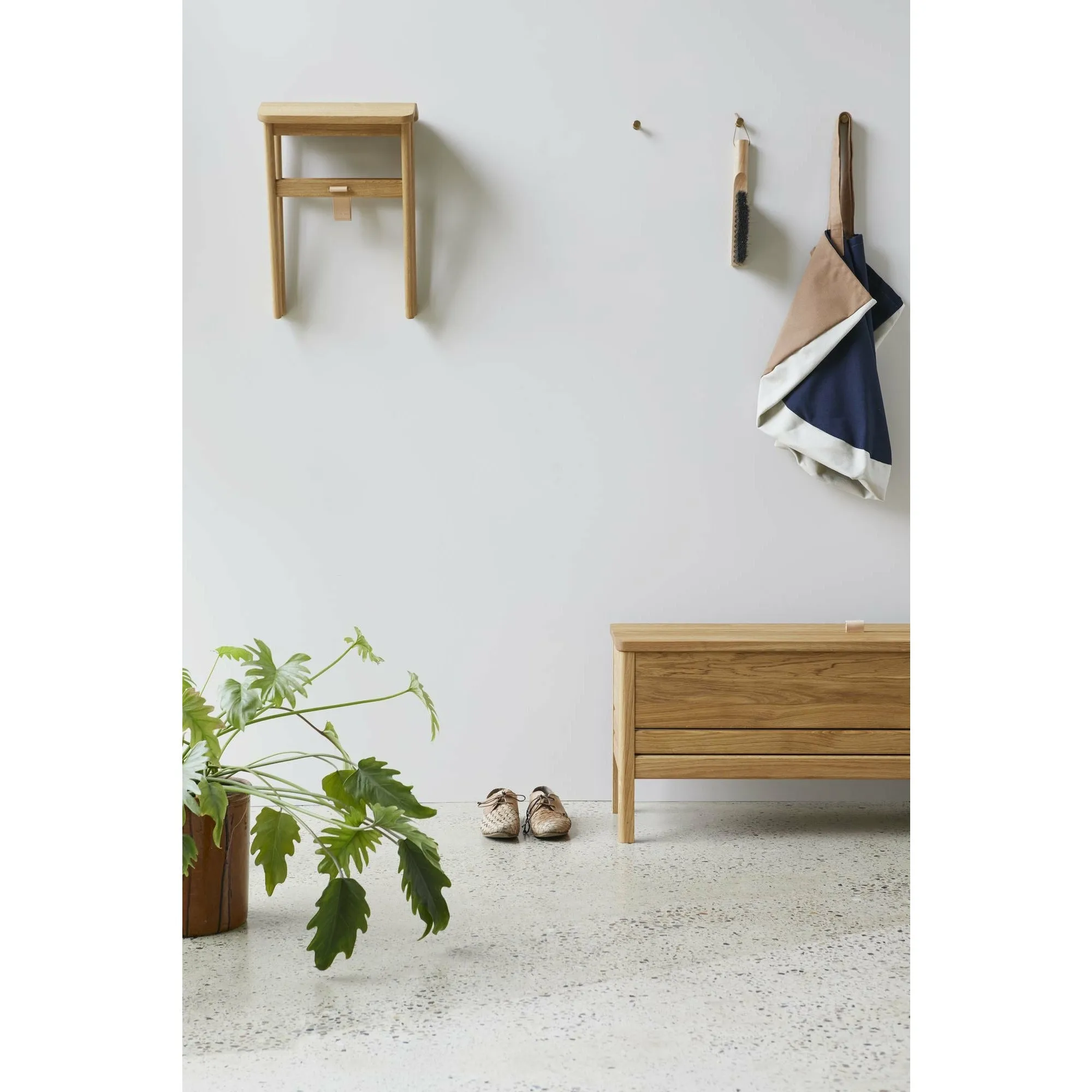 Form & Refine A Line Storagebench 111 Cm. Oak