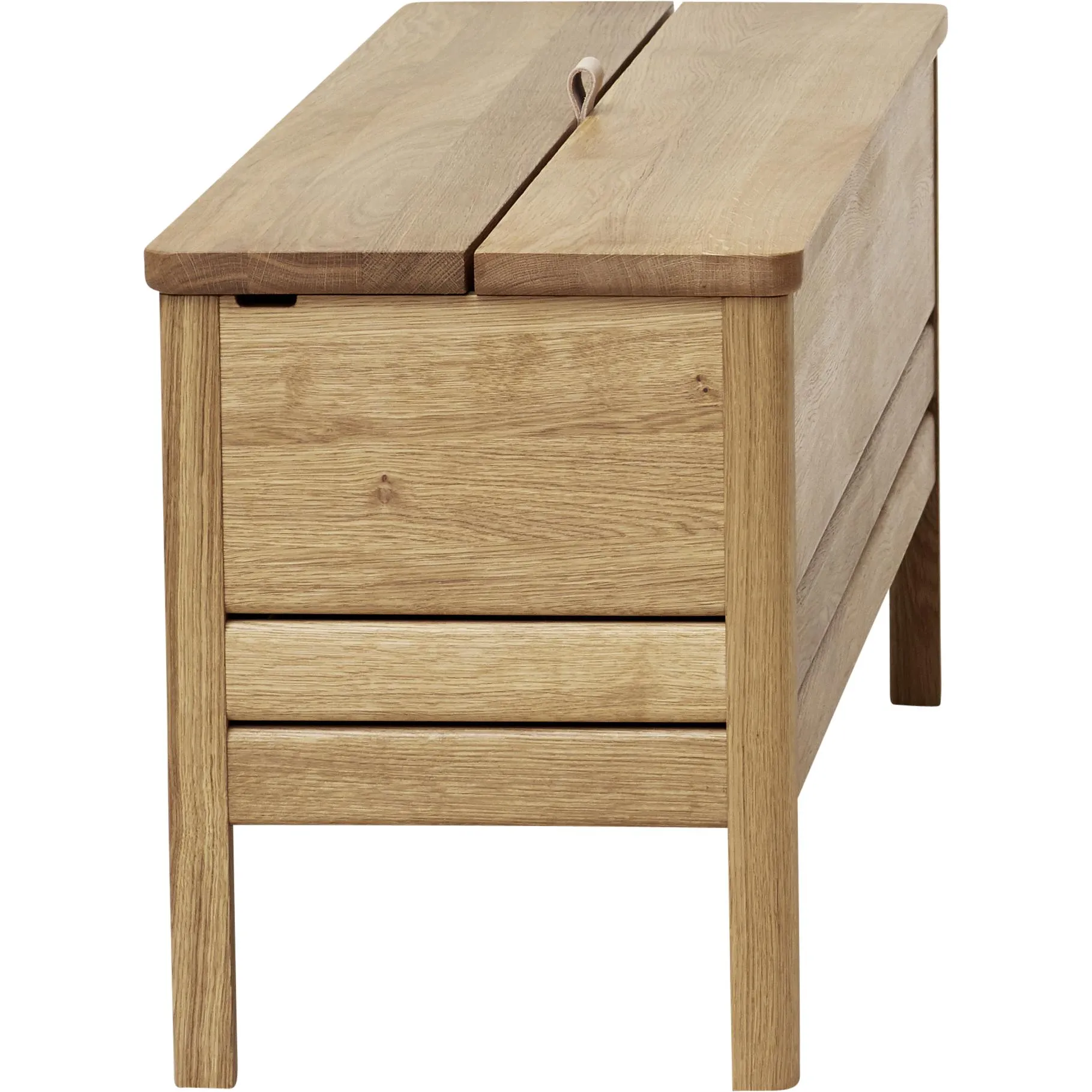 Form & Refine A Line Storagebench 111 Cm. Oak
