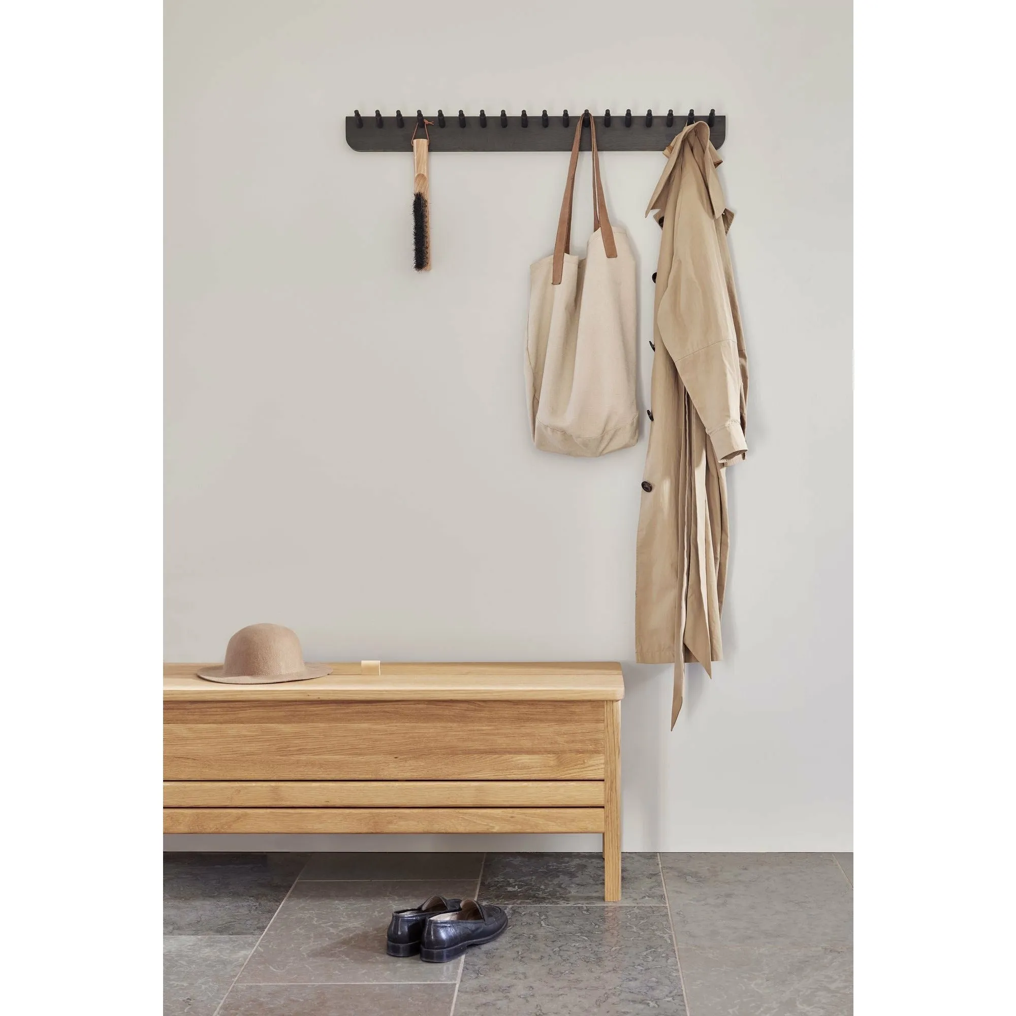 Form & Refine A Line Storagebench 111 Cm. Oak