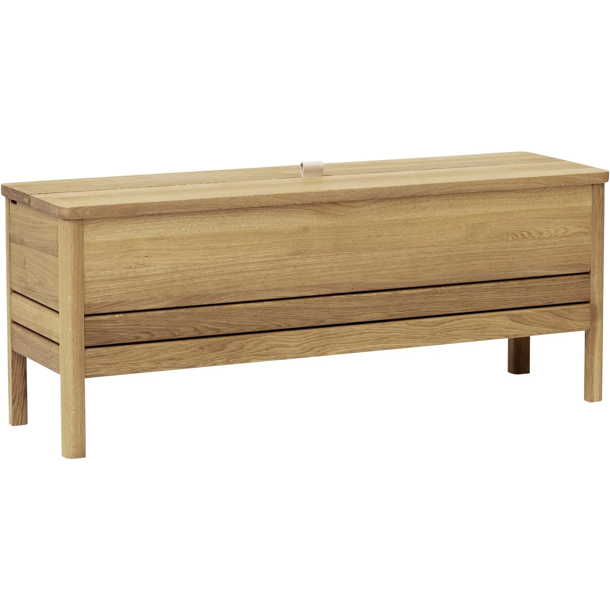 Form & Refine A Line Storagebench 111 Cm. Oak