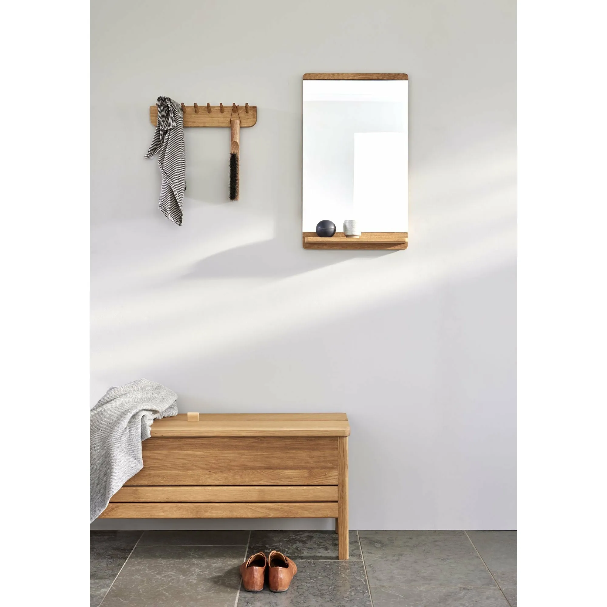 Form & Refine A Line Storagebench 111 Cm. Oak