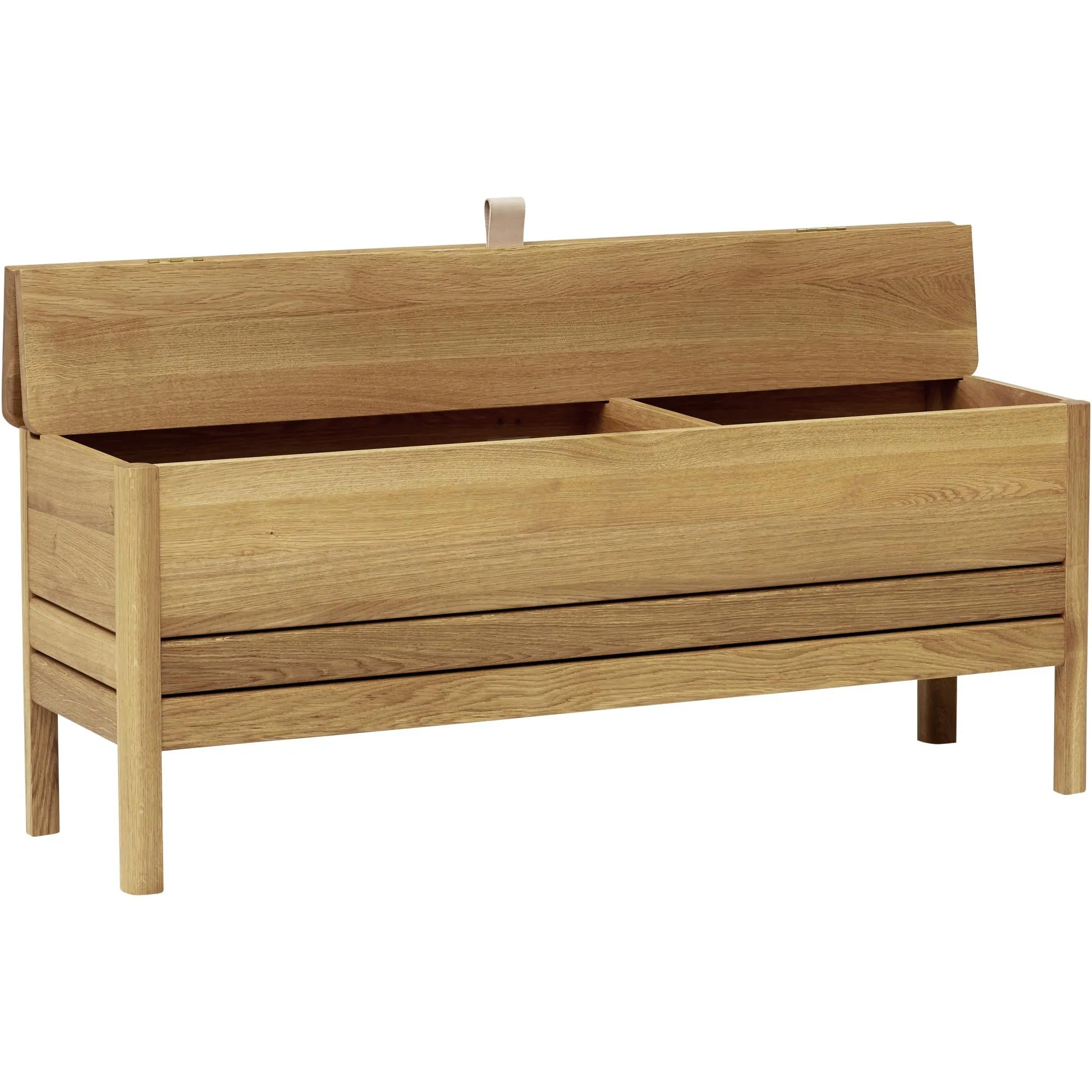 Form & Refine A Line Storagebench 111 Cm. Oak
