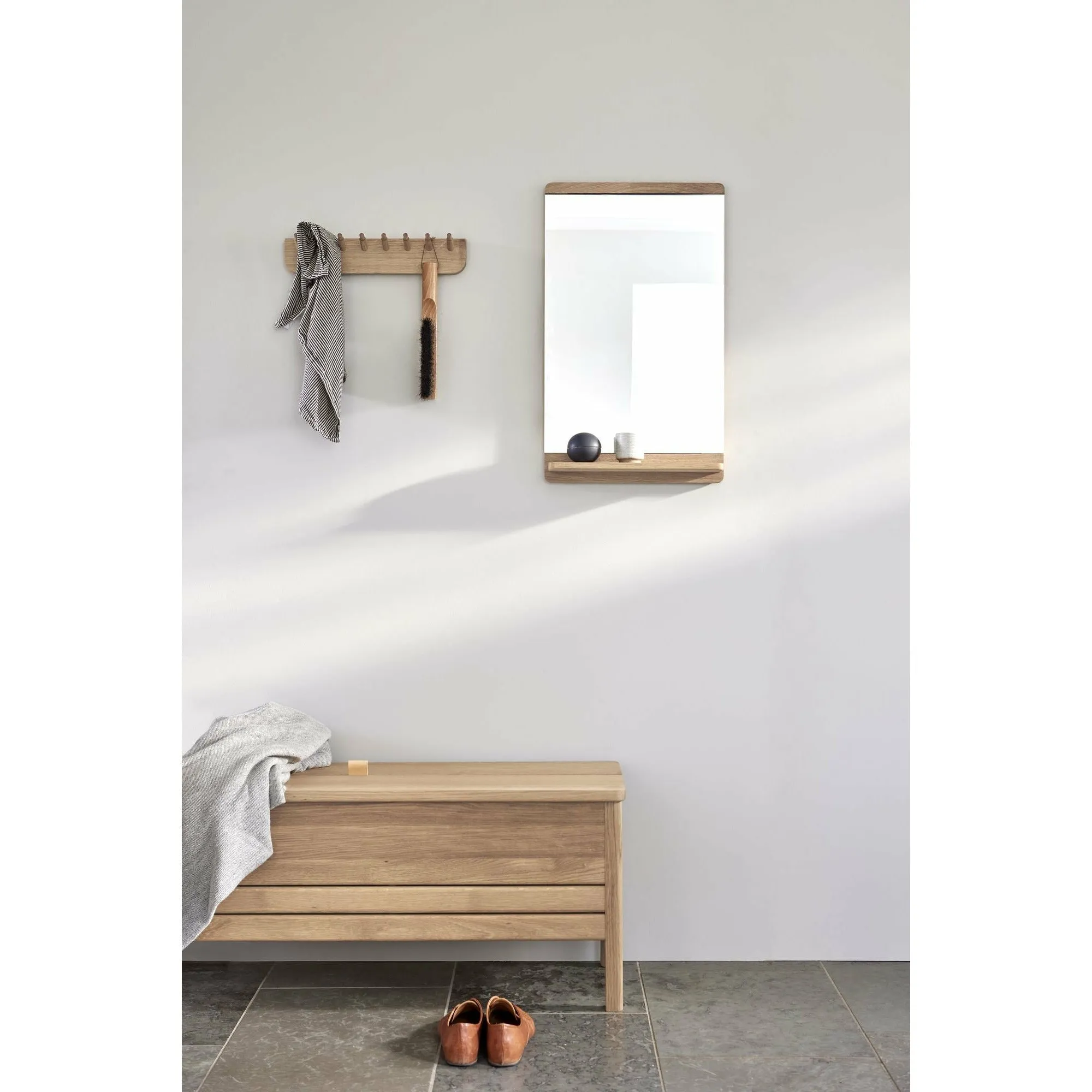 Form & Refine A Line Storagebench 111 Cm. Oak