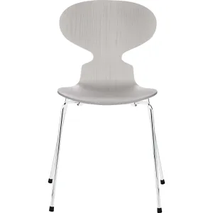 Fritz Hansen Ant Chair Coloured Ash 4 L EggEd, Nine Grey