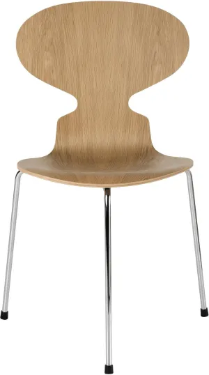 Fritz Hansen Ant Chair Veneer 3 Legged Oak