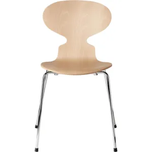 Fritz Hansen Ant Chair Veneer 4 L EggEd, Beech
