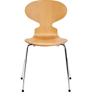 Fritz Hansen Ant Chair Veneer 4 L EggEd, Maple