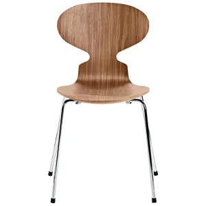 Fritz Hansen Ant Chair Veneer 4 L EggEd, Walnut