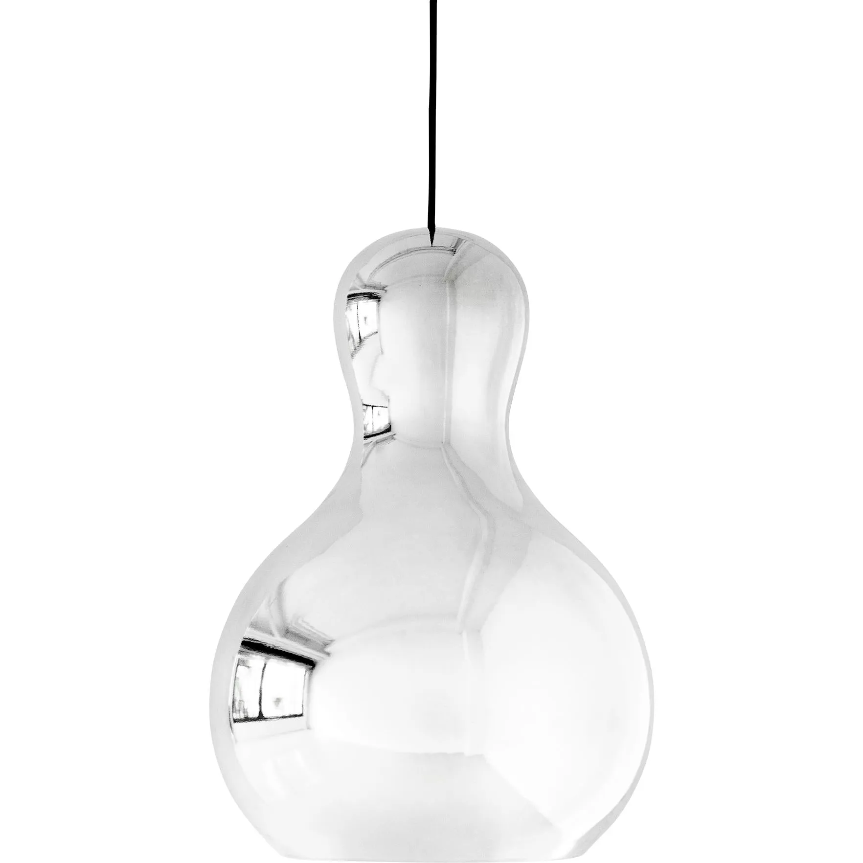 Fritz Hansen Calabash Pendulum 22 Cm, Silver