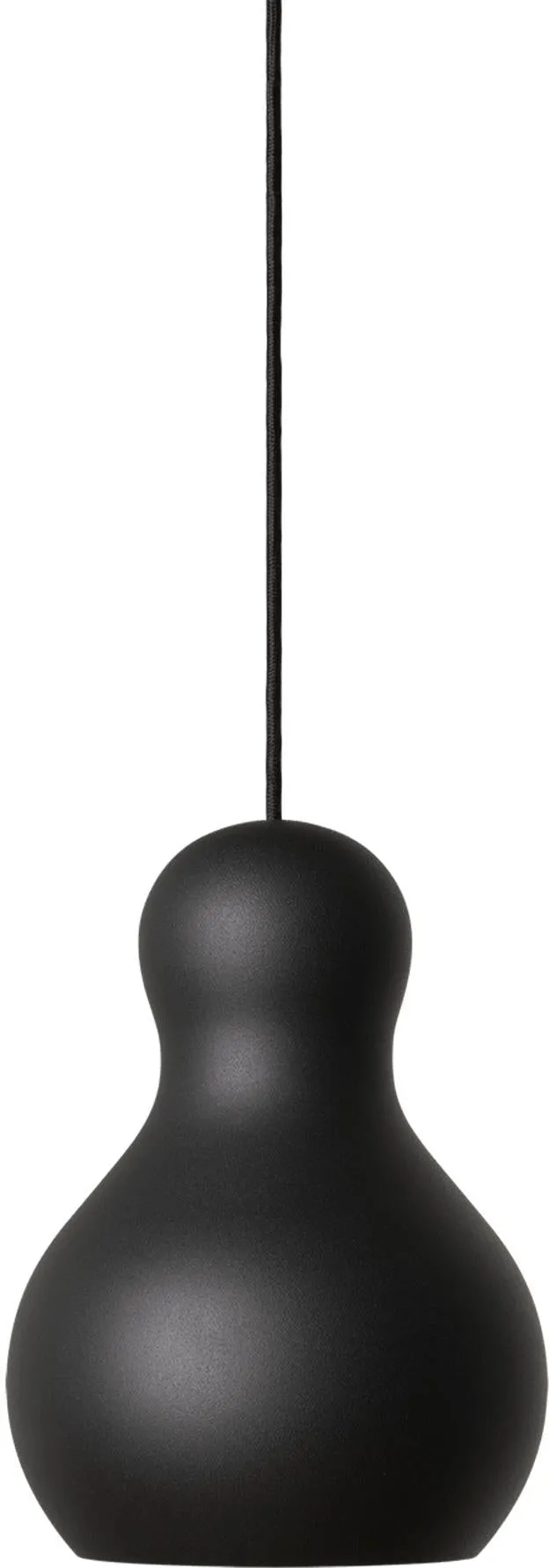 Fritz Hansen Calabash Suspension Lamp 16 Cm, Black Meteor