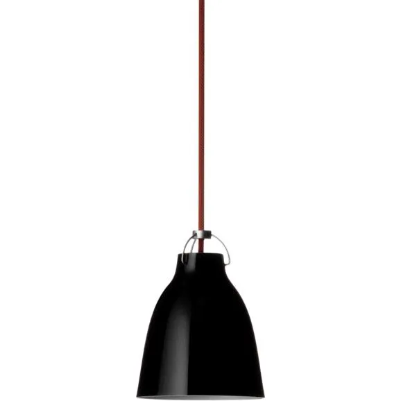 Fritz Hansen Caravaggio Pendulum 25,8 Cm, Black/Red