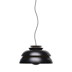 Fritz Hansen Concert Suspension Lamp Black Matt, 32 Cm