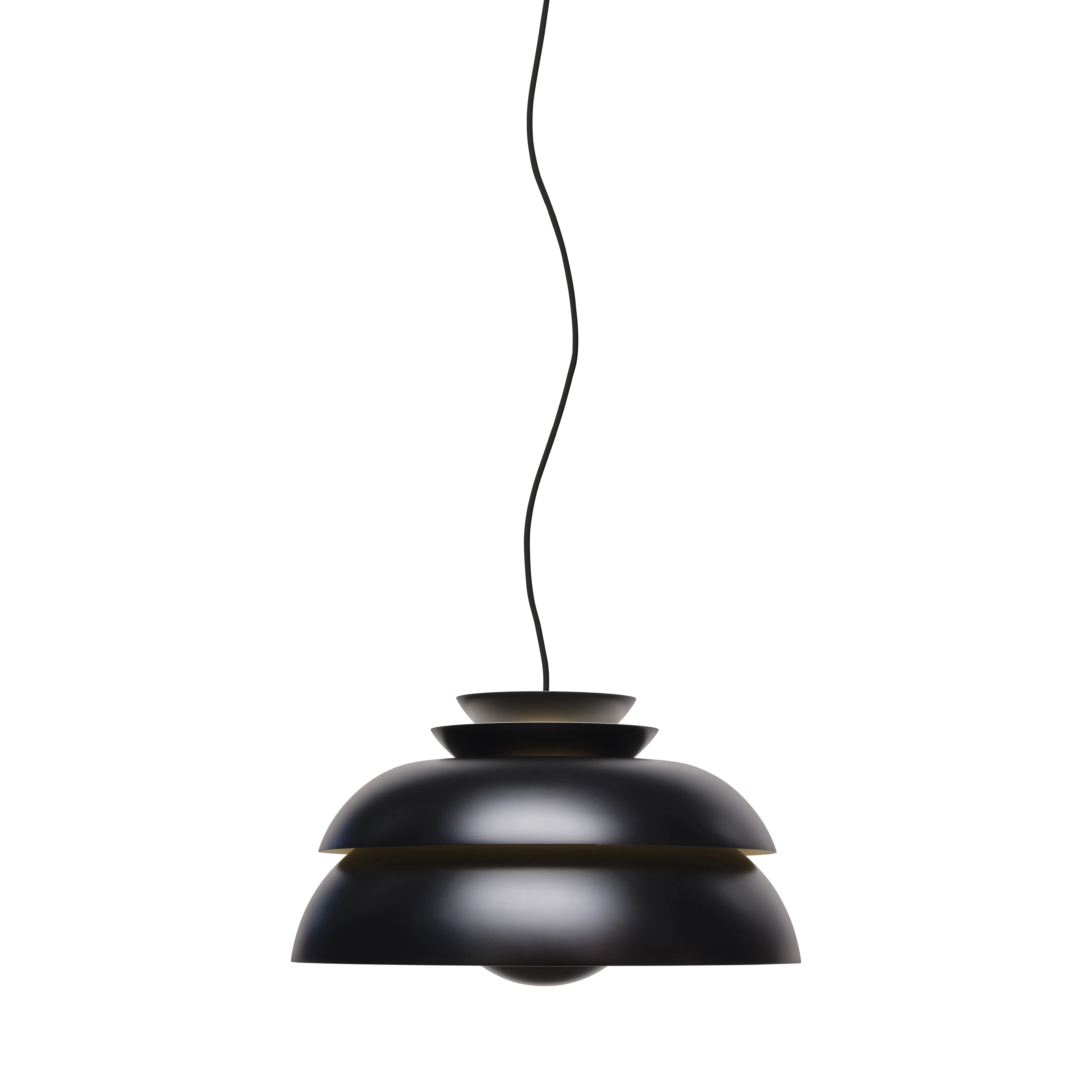 Fritz Hansen Concert Suspension Lamp Black Matt, 32 Cm