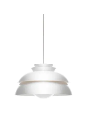 Fritz Hansen Concert Suspension Lamp White, 32 Cm