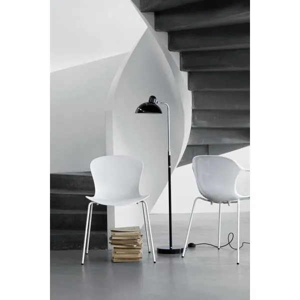 Fritz Hansen Kaiser Idell Height Adjustable Floor Lamp, Black