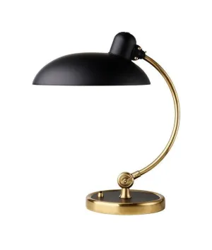 Fritz Hansen Kaiser Idell Luxury Table Lamp, Black/Brass