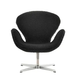 Fritz Hansen Miniature Chair Swan, Black
