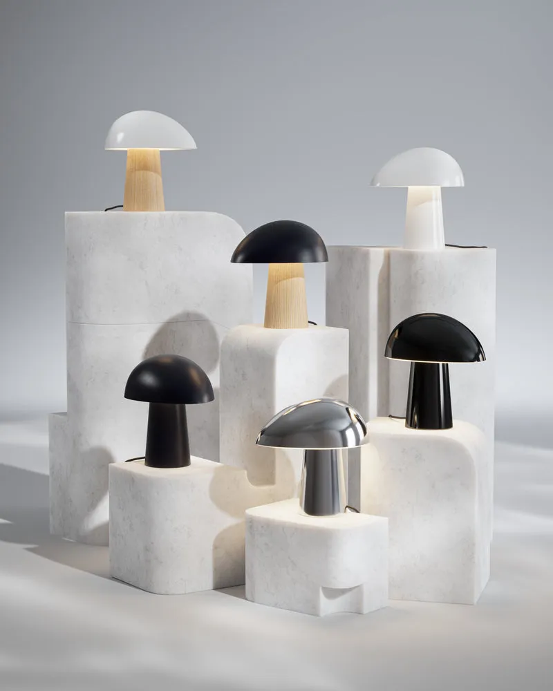 Fritz Hansen Night Owl Lamp, Black Pvd