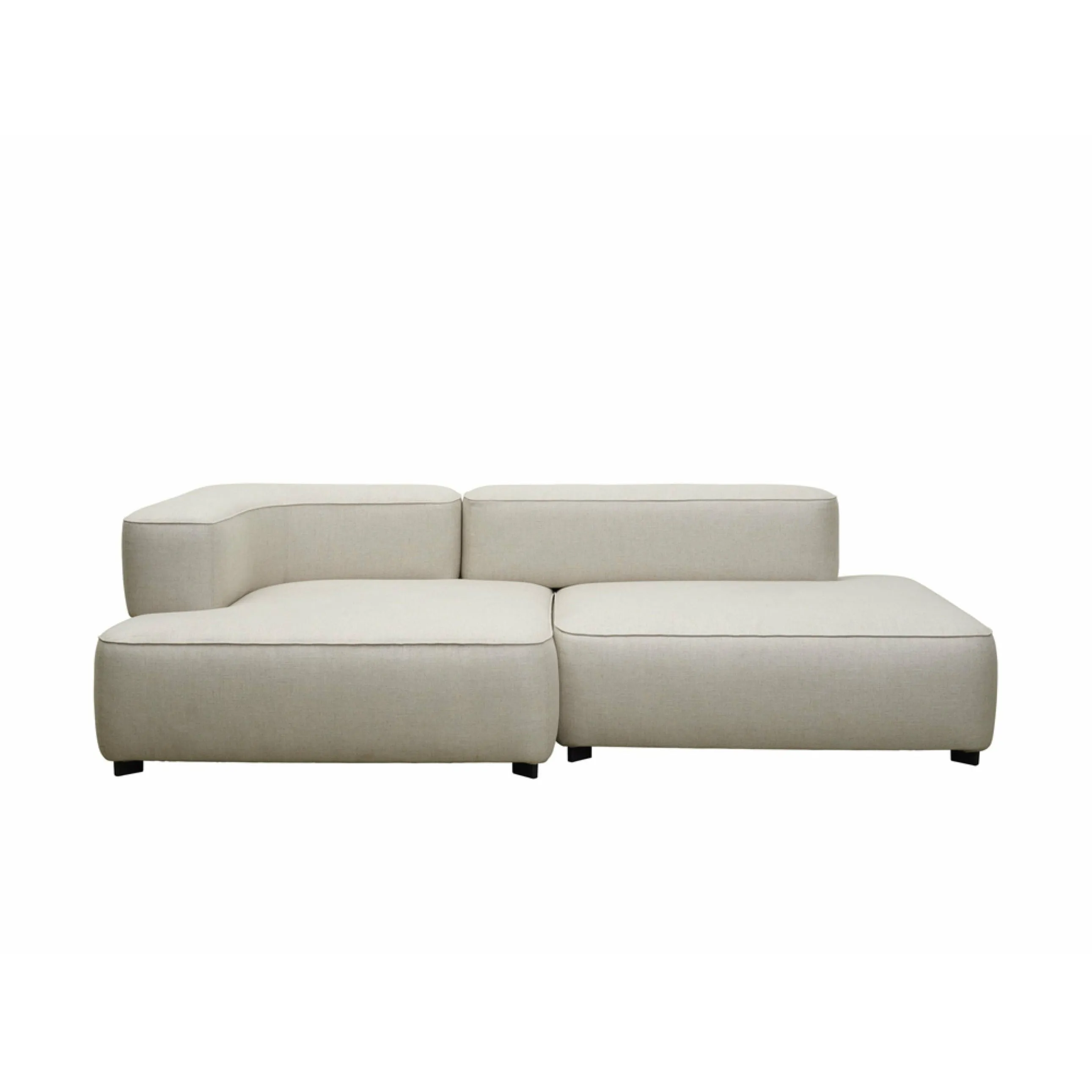Fritz Hansen Pl240 4 Alphabet 2 Seater Sofa Hue, Fossil