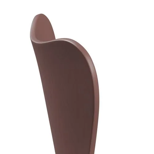 Fritz Hansen Series 7 Chair Unupholstered, Nine Grey/Coloured Ash Wild Rose