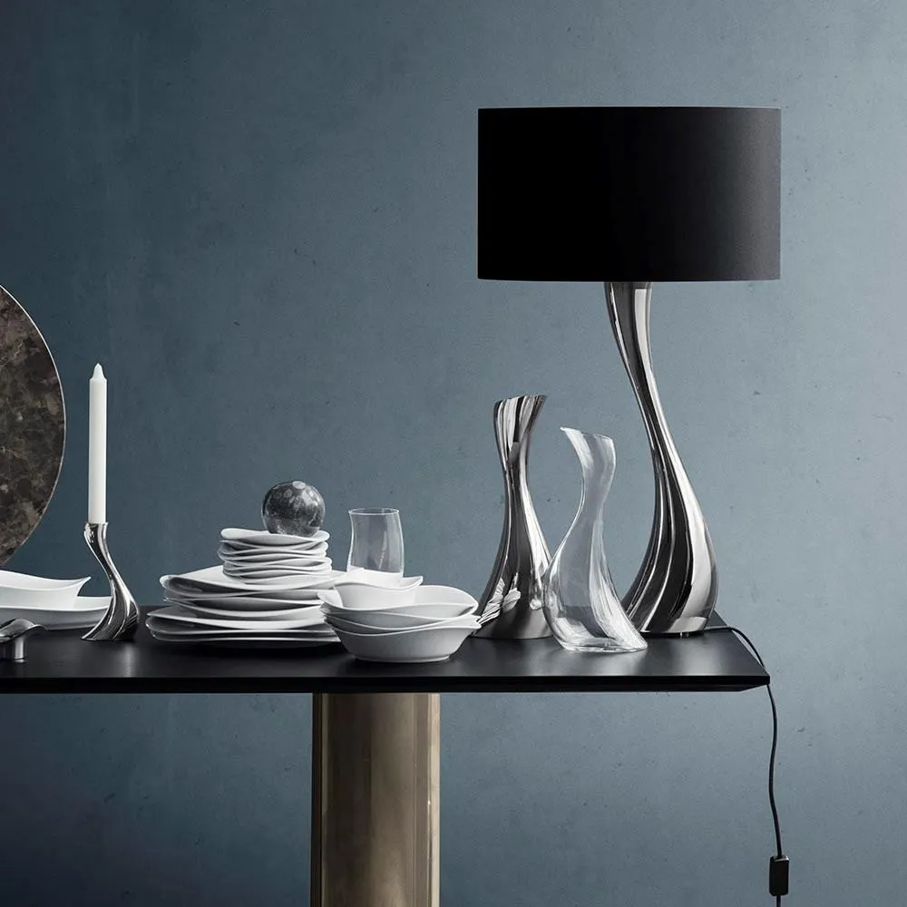 Georg Jensen Cobra Lamp White,  42 Cm