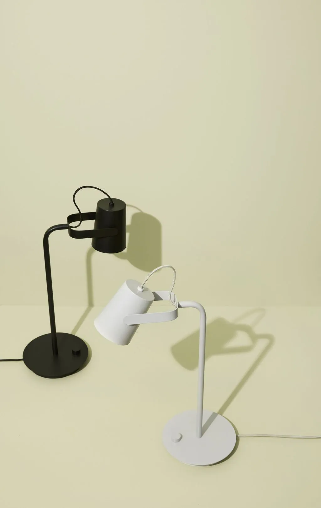 Hbsch Ardent Table Lamp, Light Grey