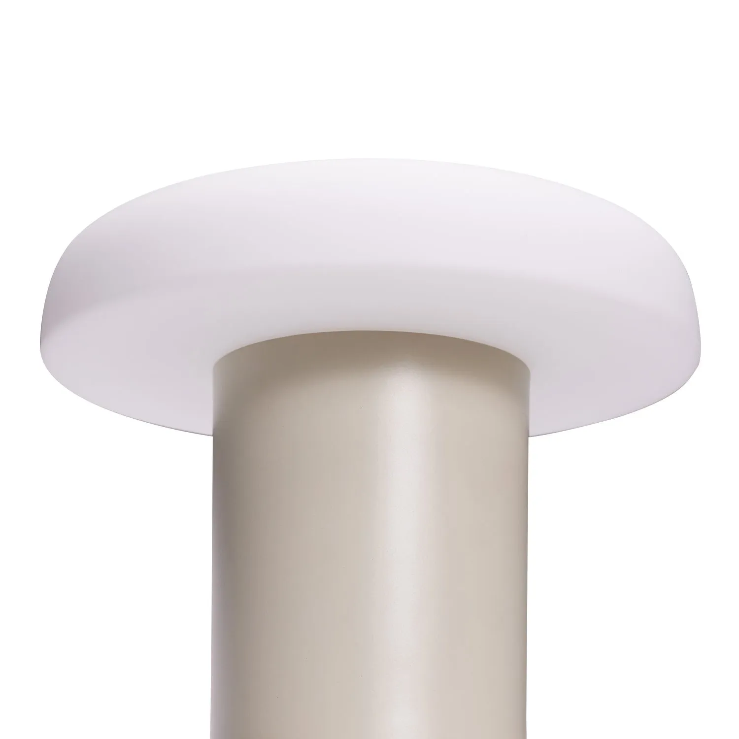 Hbsch Ateliers Table Lamp, Sand/White