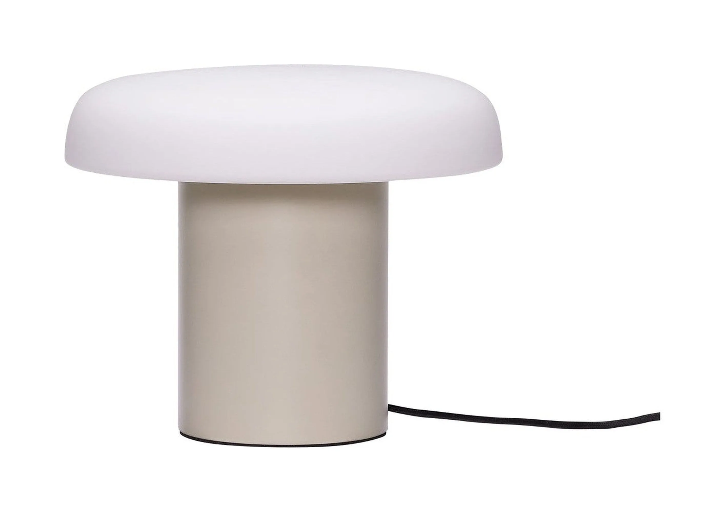 Hbsch Ateliers Table Lamp, Sand/White
