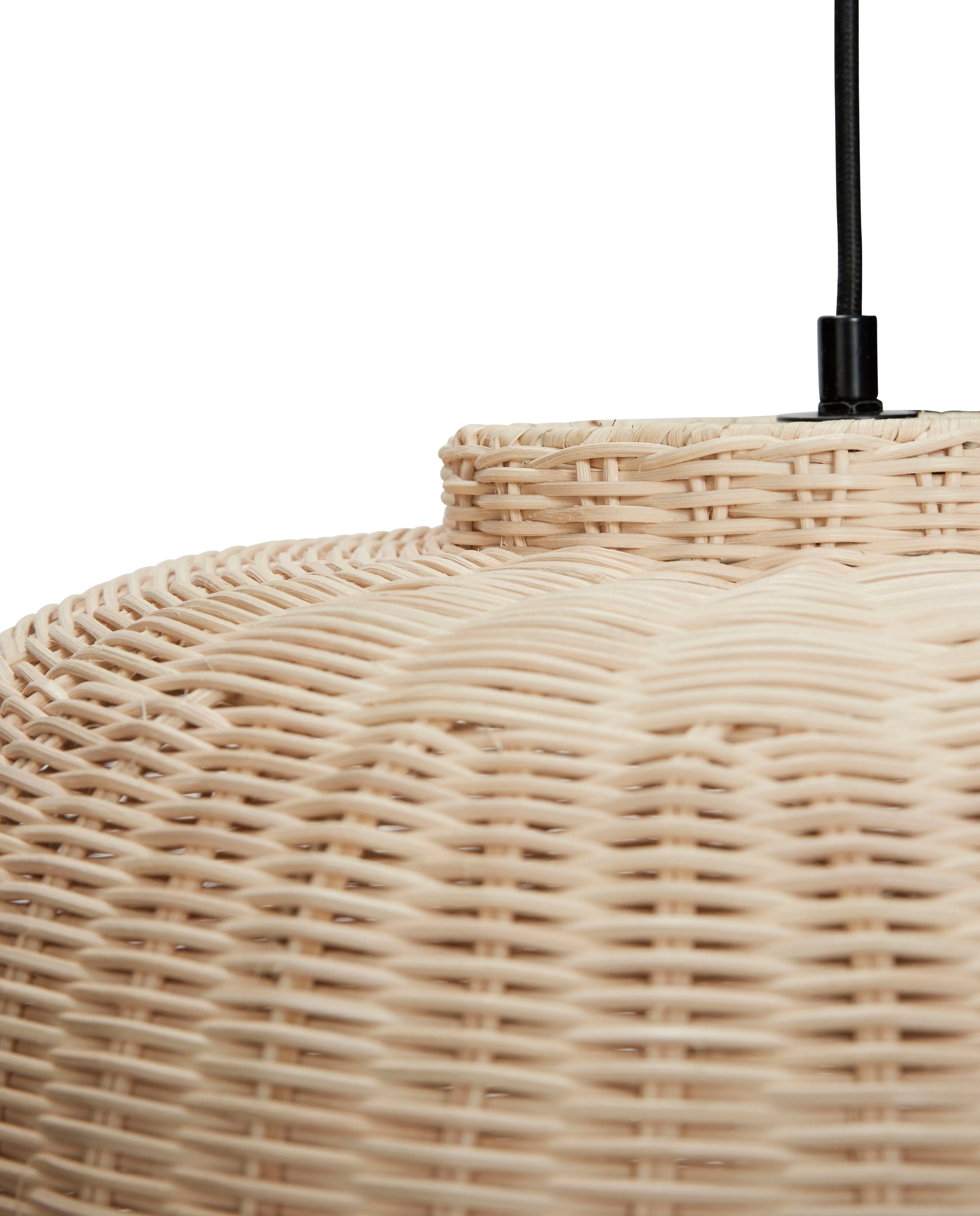 Hbsch Chand Pendant Ellipse Natural
