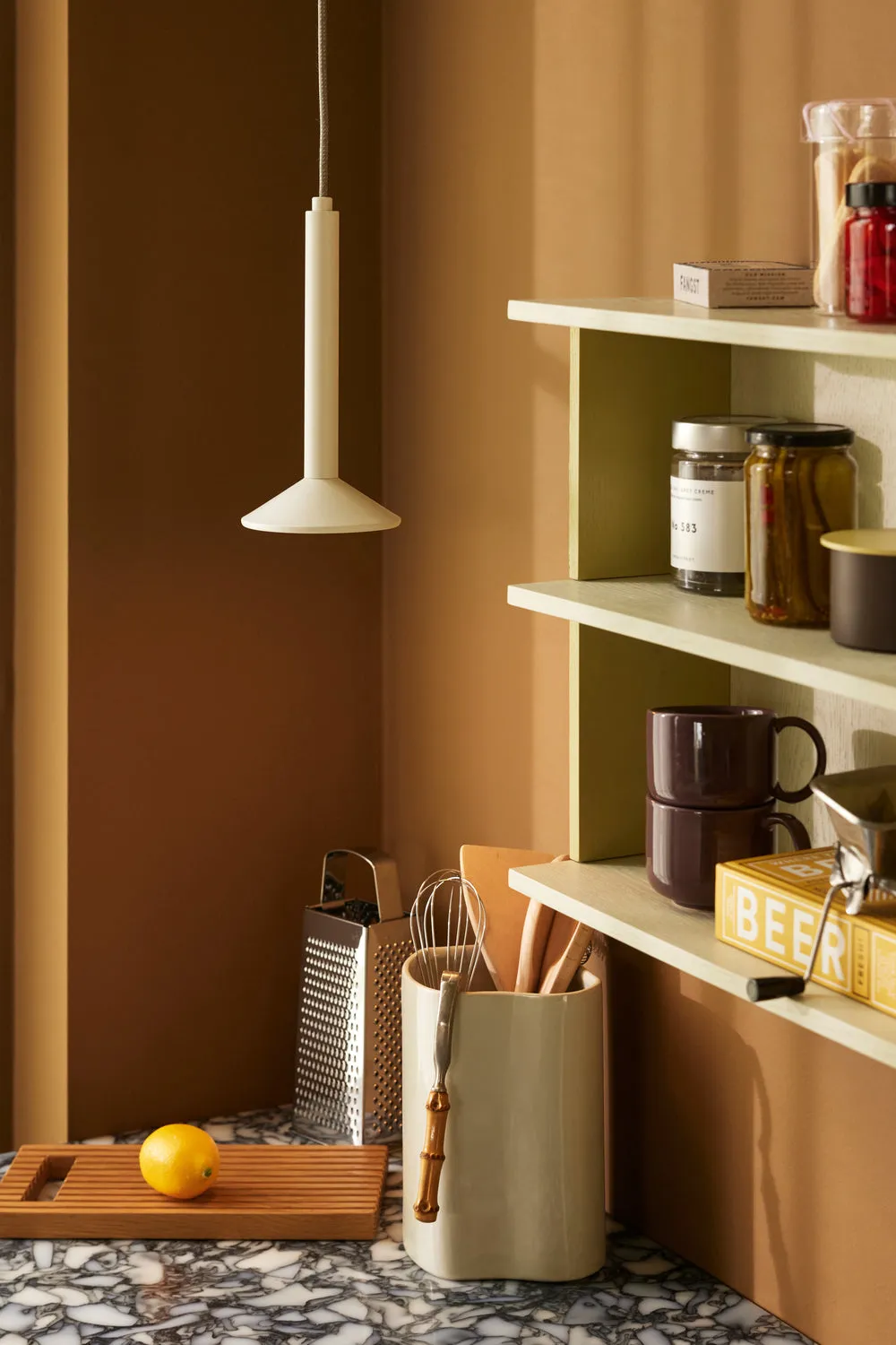 Hbsch Chromatic Pendant, Light Grey