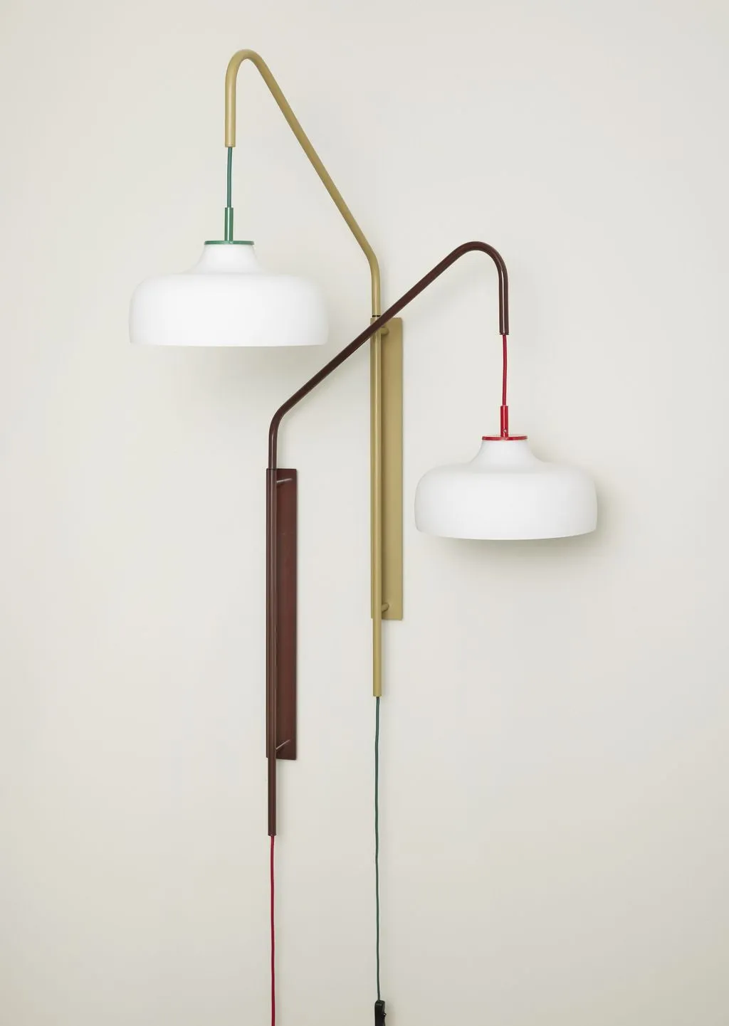 Hbsch Current Wall Lamp, Red