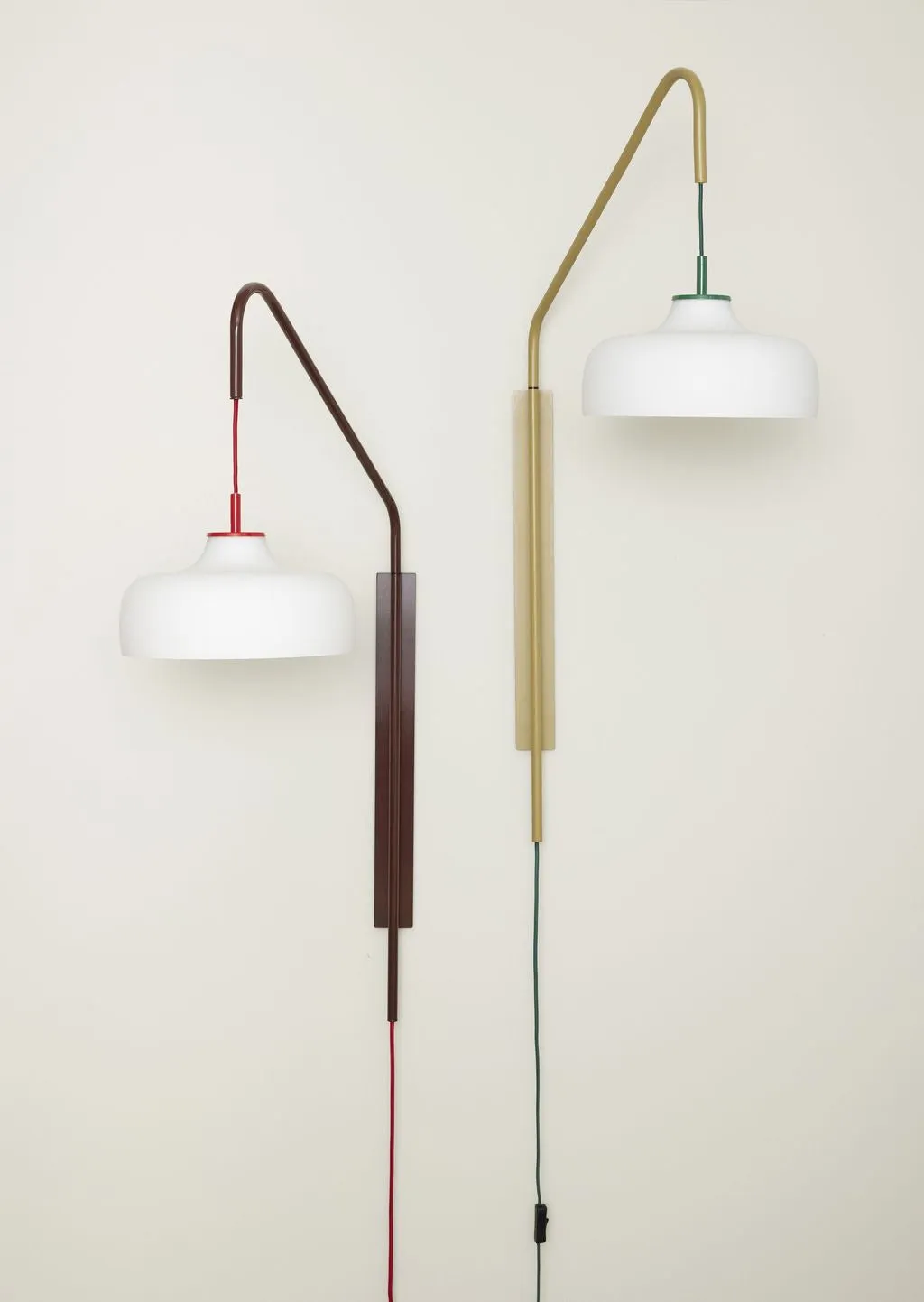 Hbsch Current Wall Lamp, Red